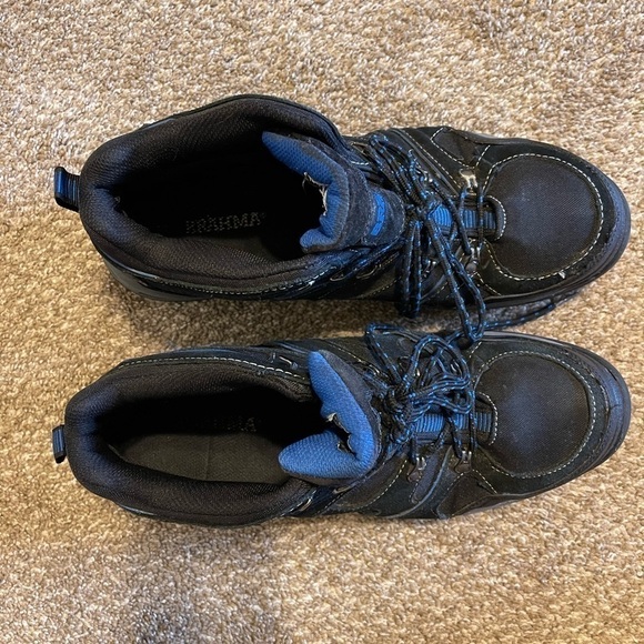Brahma Black Blue Mens Hiking Outdoor Work Boots Steel Toe waterproof Sz 13 - Picture 9 of 11
